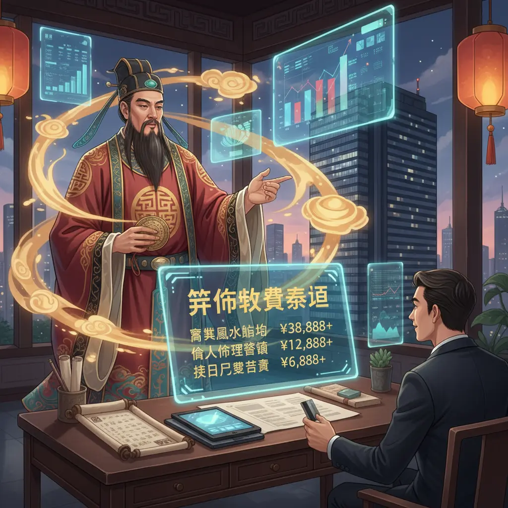 算命收費 - 商業風水