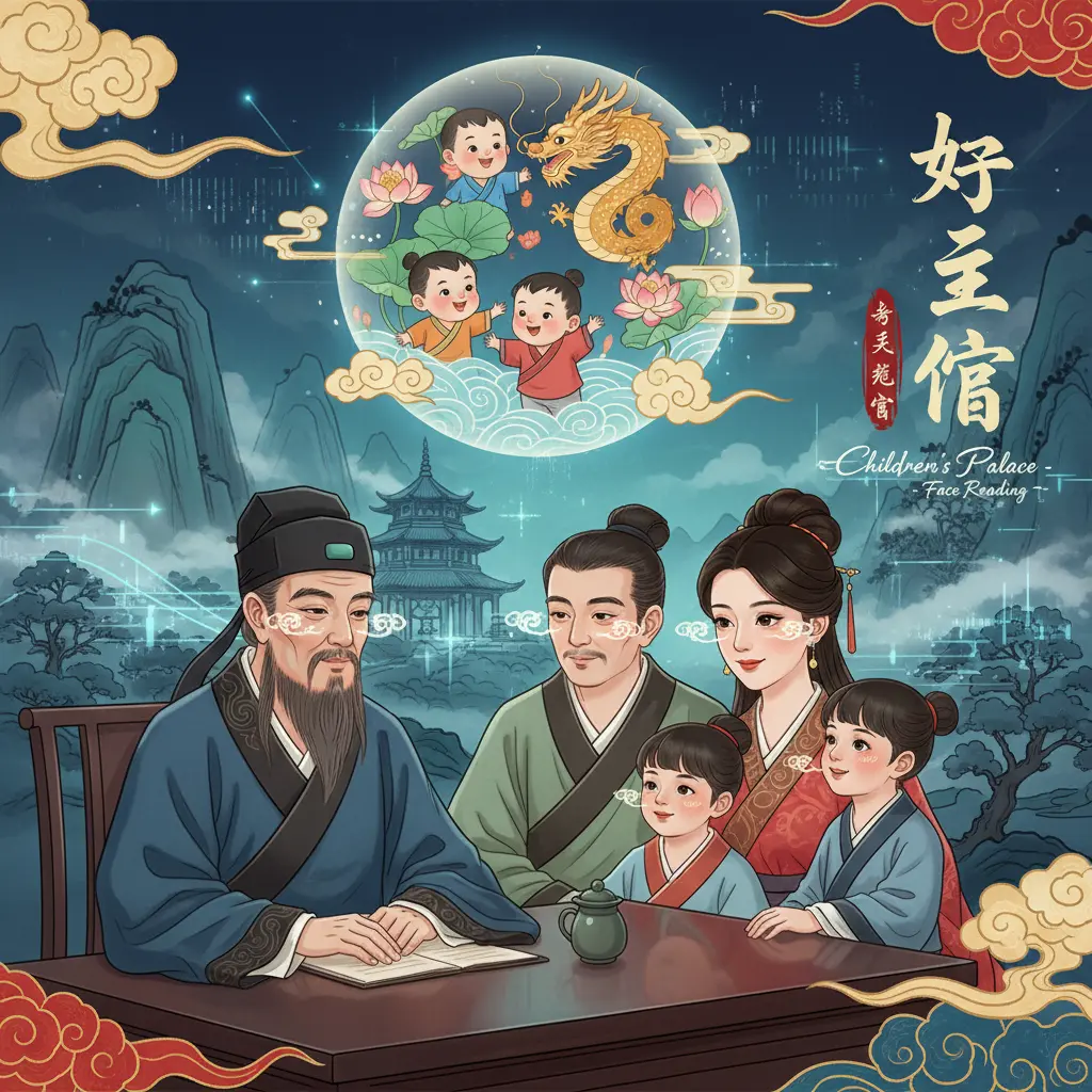 面相學 - 子女宮