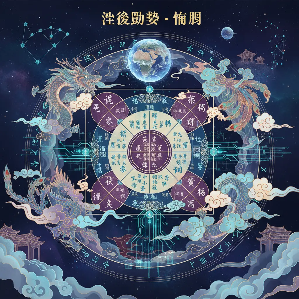 紫微鬥數 - 命盤