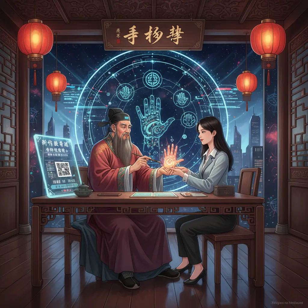 算命收費 - 手相學