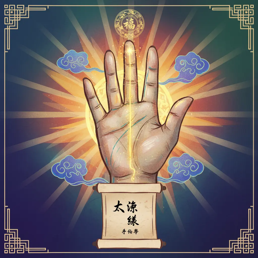 手相學 - 太陽線