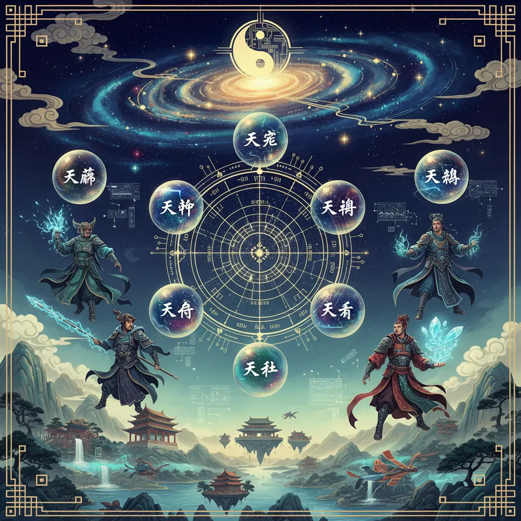 奇門遁甲 - 九星